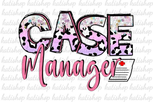Case Manager Medical Life Sublimation Design