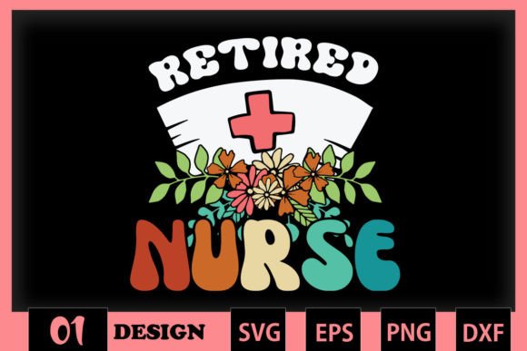Charming Retired Nurse Floral Hat Design