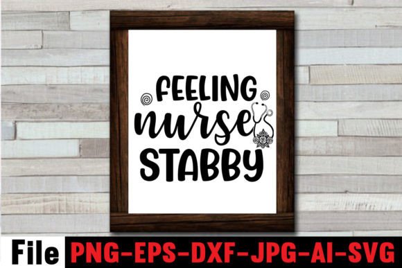 Feeling Nurse Stabby: A Unique Embroidery Design