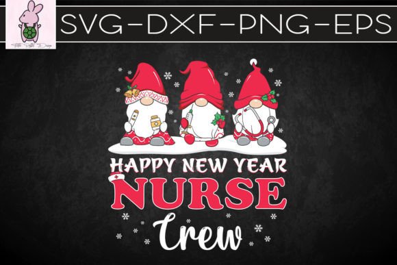 Festive Nurse Welcomes the New Year