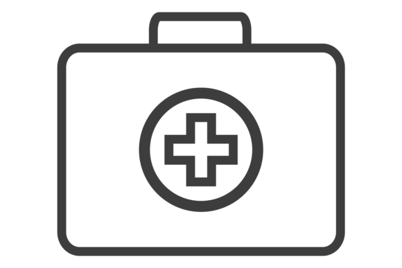 First Aid Kit. Medical Suitage Icon: A Practical Review