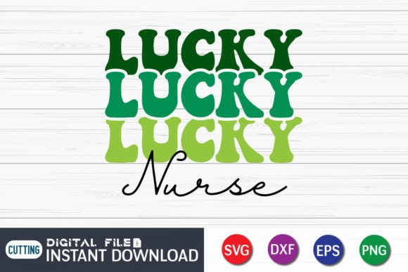 Lucky Nurse Retro: A Charming Embroidery Design