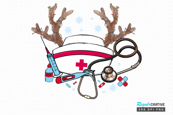 Nurse Christmas Clipart Png Design Review