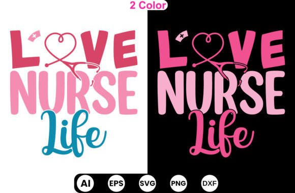 Nurse Life Tshirt Design for Health Enthusiasts