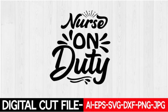Nurse on Duty 1: A Heartfelt Embroidery Design