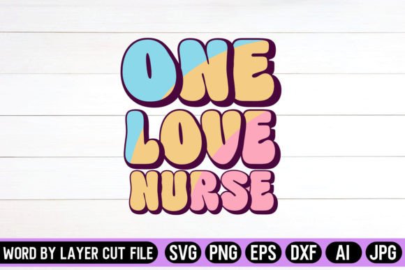 One Love Nurse Retro Design: A Closer Look