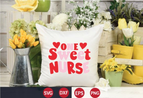One Sweet Nurse Retro: A Charming Embroidery Design