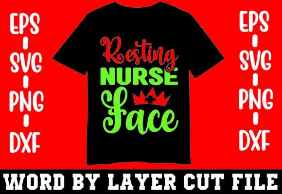 Resting Nurse Face T-shirt: A Design Review