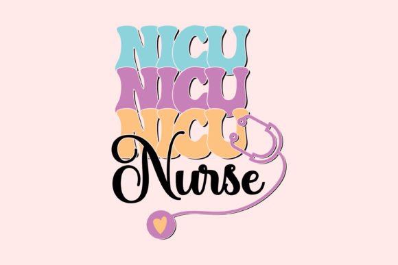 Retro Nurse Embroidery Design for Modern Creations