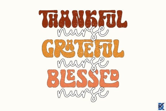 Retro Thankful Nurse: A Versatile Embroidery Design